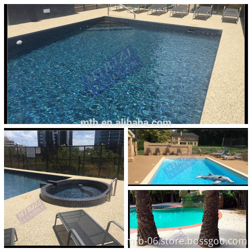 Resin Bonded Epoxy Paving for Swimming Pool Surround